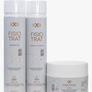 KIT FISIOTRAT SHAMPOO 300ML, CONDIONADOR 300ML & MASCARA 250G - EXO