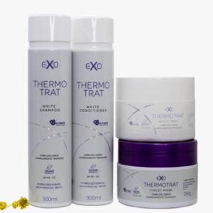 KIT THERMOTRAT SHAMPOO 300ML, CONDICIONADOR 300ML & 1 MASCARA 250G - EXO