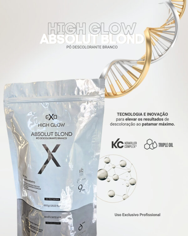 EXO HIGH GLOW ABSOLUT BLOND (Pó Branco) 800GRAMAS
