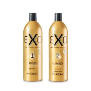 EXOPLASTIA KIT ALISAMENTO SHAMPOO ACCESS + ULTRATECK KERATIN 1 LITRO - EXO