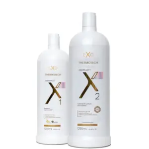 KIT THERMOTECH EXOPLASTIA SHAMPOO PREPARE + EXOPLASTY 1,25L - EXO