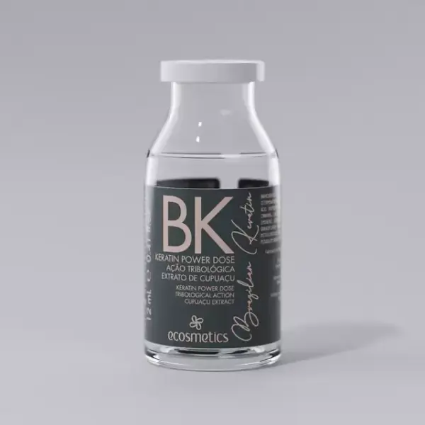 Ampola Pós Progressiva Brazilian Keratin 12ml Ecosmetics