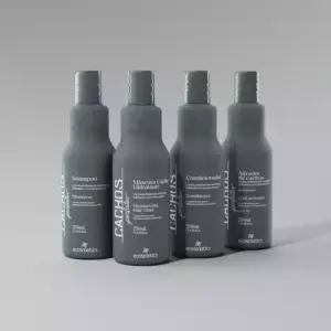 Kit Cachos Perfeitos (Crespas) Shampoo + Condicionador + Máscara + Ativador 250ml Ecosmetics